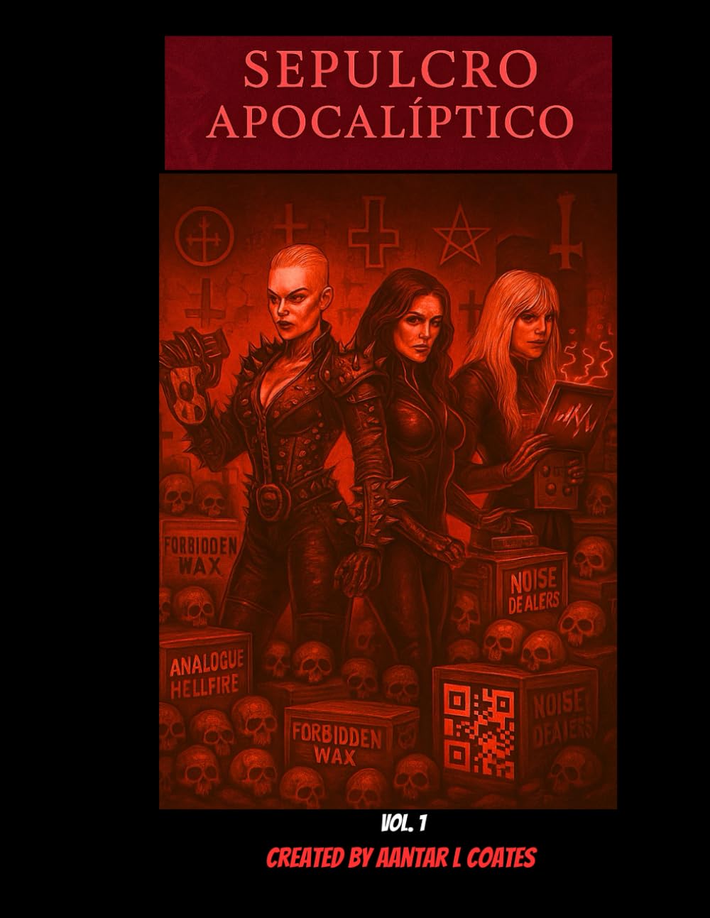 Sepulcro Apocalipsis: Vol. 1 - En Vivo Desde el Infierno: La Pista Final (Spanish Edition) (Independently published)
Sepulcro Apocalipsis: Vol. 1 - En Vivo Desde el Infierno: La Pista Final (Spanish Edition) (Independently published)