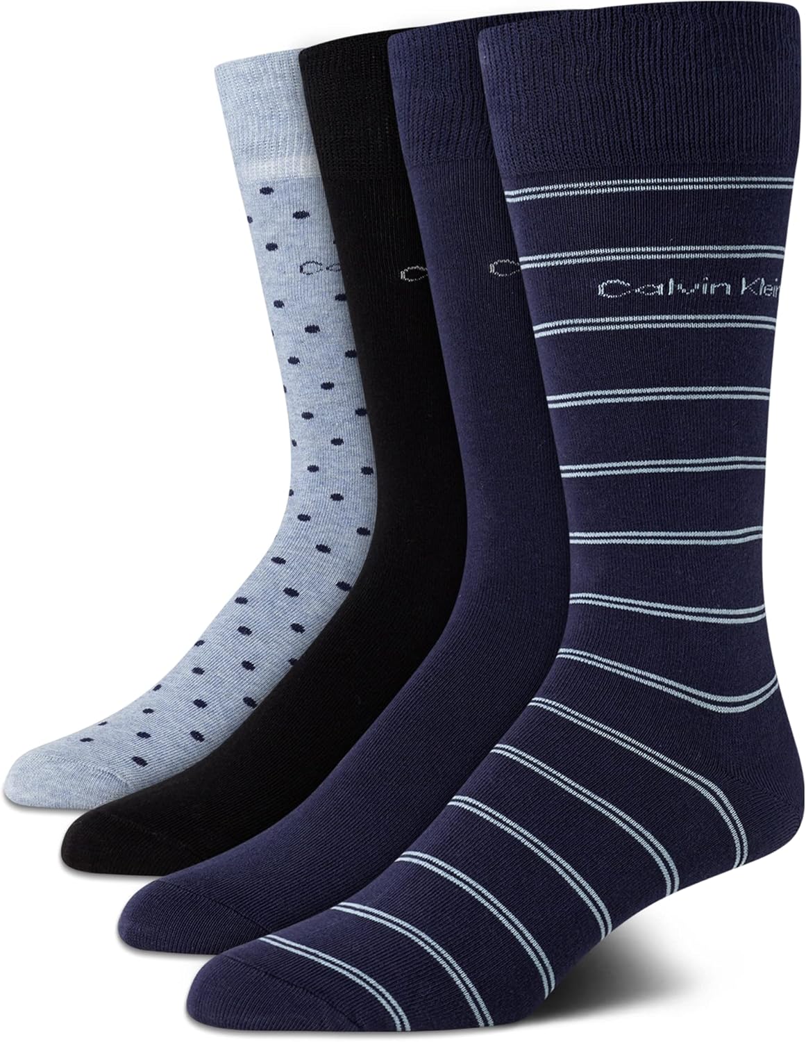 Мужские носки Calvin Klein под повседневную одежду - 4 пары мягких хлопковых носков длиной до щиколотки для мужчин, для повседневного делового и официального ношения, Blue Stripe
Мужские носки Calvin Klein под повседневную одежду - 4 пары мягких хлопковых носков длиной до щиколотки для мужчин, для повседневного делового и официального ношения, Blue Stripe