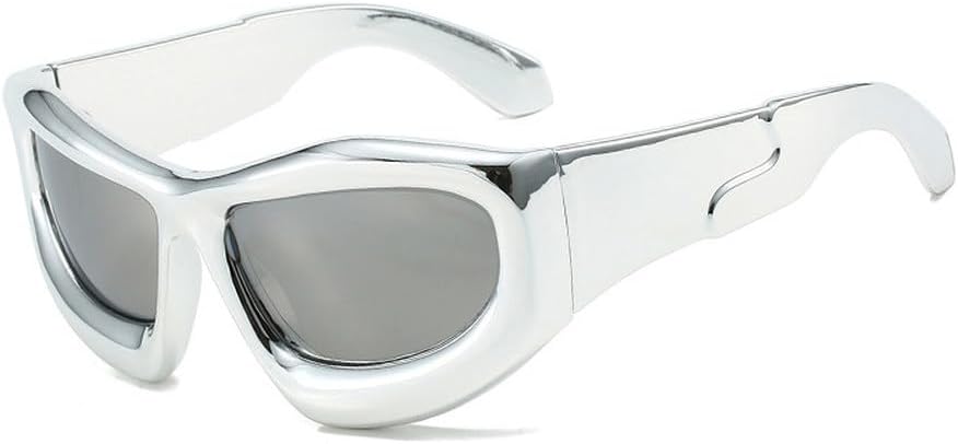 Панк-солнцезащитные очки для мужчин и женщин, ретро-стиль, роскошные очки «кошачий глаз», модные мужские очки для активного отдыха, вождения, езды на велосипеде, защита от ультрафиолета UV400 TKKTLLT, Silver Silver
Панк-солнцезащитные очки для мужчин и женщин, ретро-стиль, роскошные очки «кошачий глаз», модные мужские очки для активного отдыха, вождения, езды на велосипеде, защита от ультрафиолета UV400 TKKTLLT, Silver Silver