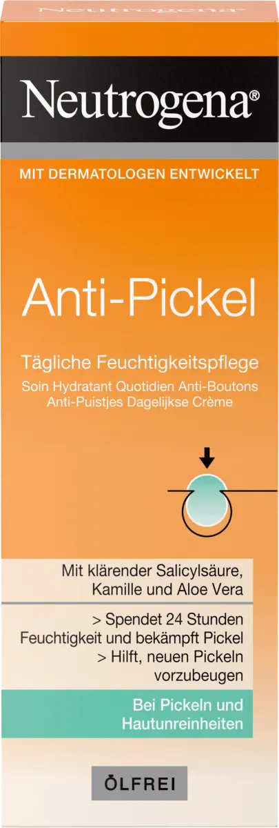 Крем увлажняющий против прыщей 50 мл. Neutrogena
Крем увлажняющий против прыщей 50 мл. Neutrogena