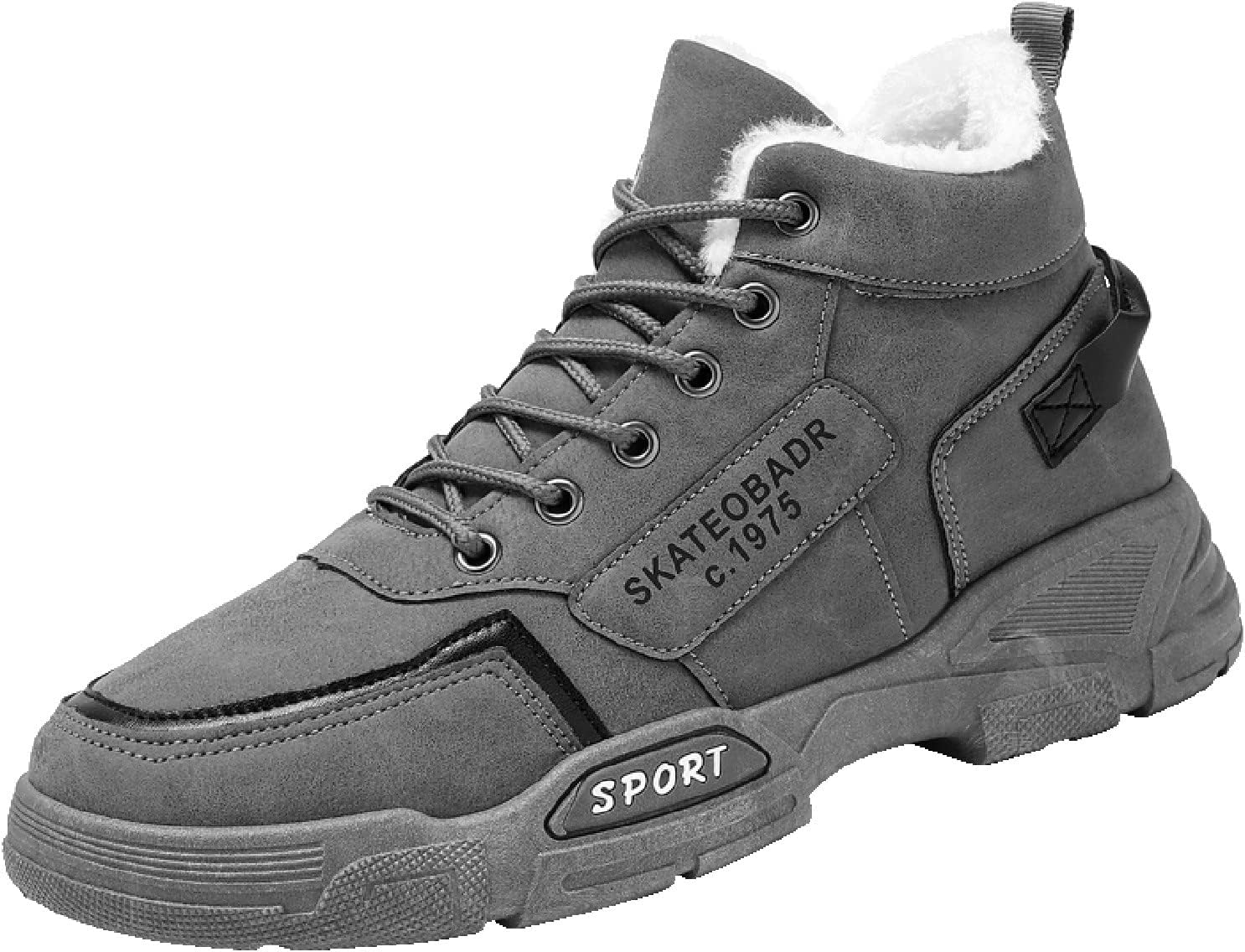 Мужские зимние теплые туфли с искусственным мехом и эффектом памяти Generic, серый
Мужские зимние теплые туфли с искусственным мехом и эффектом памяти Generic, серый