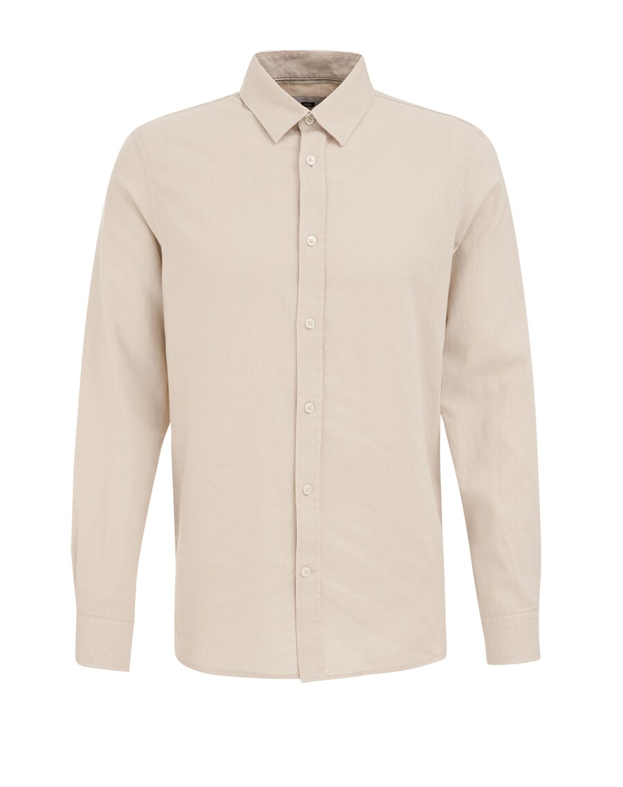 Рубашка делового кроя Slim Fit WE Fashion, светло-коричневый
Рубашка делового кроя Slim Fit WE Fashion, светло-коричневый