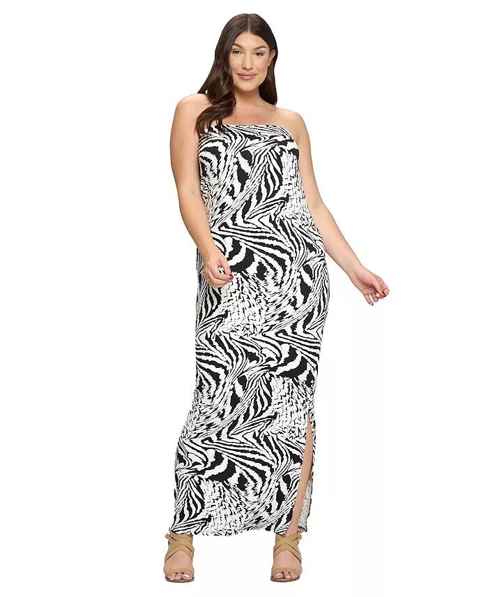 Камуфляжное платье без рукавов с разрезом больших размеров L I V D, мультиколор
Камуфляжное платье без рукавов с разрезом больших размеров L I V D, мультиколор