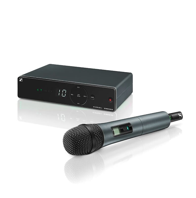 Микрофонная система Sennheiser XSW 1-835 Wireless Vocal Set with e835 Dynamic Microphone - Band A (548-572 MHz)
Микрофонная система Sennheiser XSW 1-835 Wireless Vocal Set with e835 Dynamic Microphone - Band A (548-572 MHz)