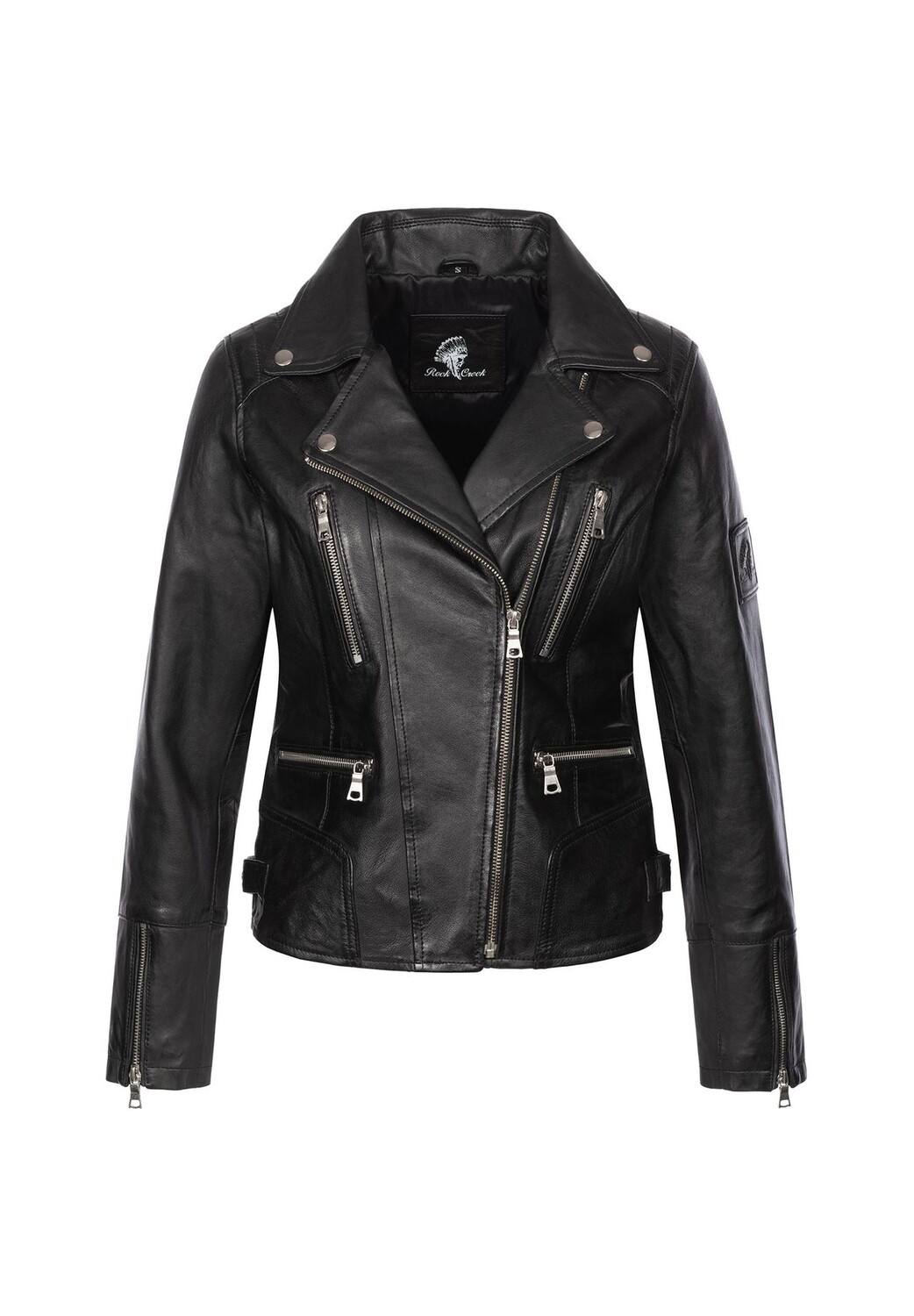 Кожаный пиджак Rock Creek, черный
Кожаный пиджак Rock Creek, черный