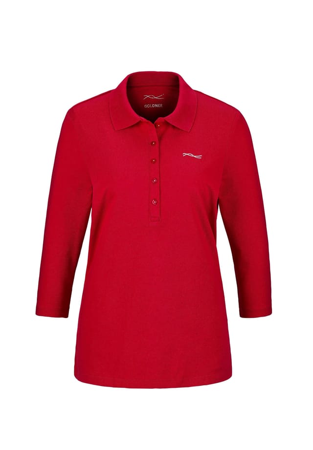 Короткий размер: рубашка поло из высококачественного пике. Goldner, красный
Короткий размер: рубашка поло из высококачественного пике. Goldner, красный