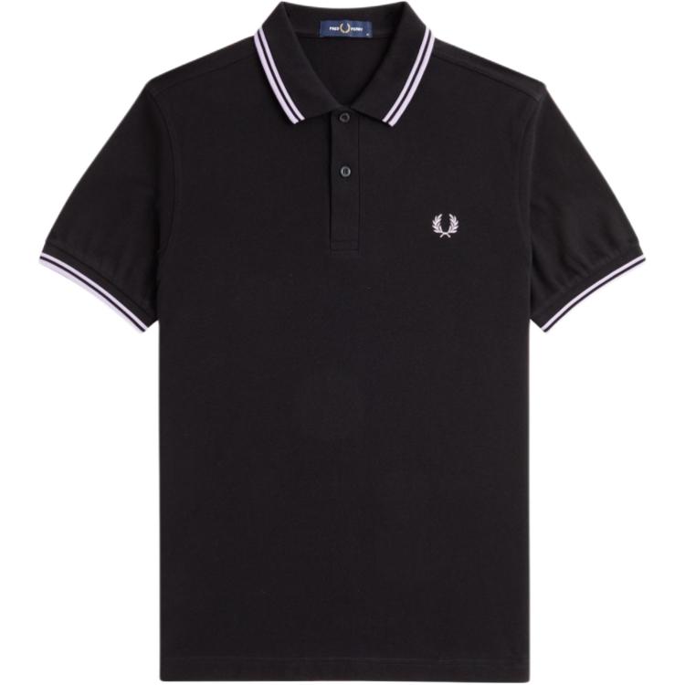 Поло с двумя пуговицами FRED PERRY, черный/фиолетовый
Поло с двумя пуговицами FRED PERRY, черный/фиолетовый
