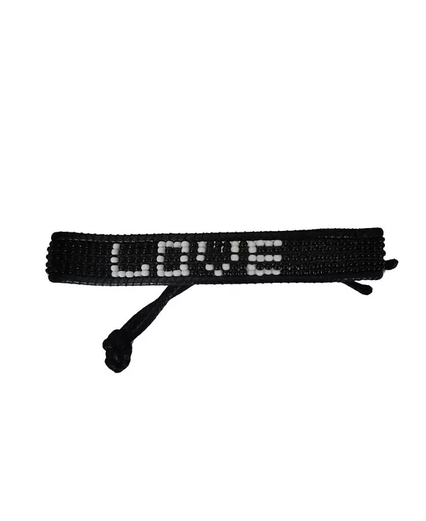 Браслет из бисера «Любовь» в черно-белой гамме – ручная работа со смыслом Sawa Sawa, black
Браслет из бисера «Любовь» в черно-белой гамме – ручная работа со смыслом Sawa Sawa, black