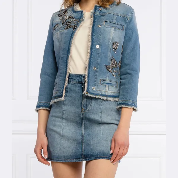 Джинсовая куртка стандартного кроя Liu Jo, синий
Джинсовая куртка стандартного кроя Liu Jo, синий