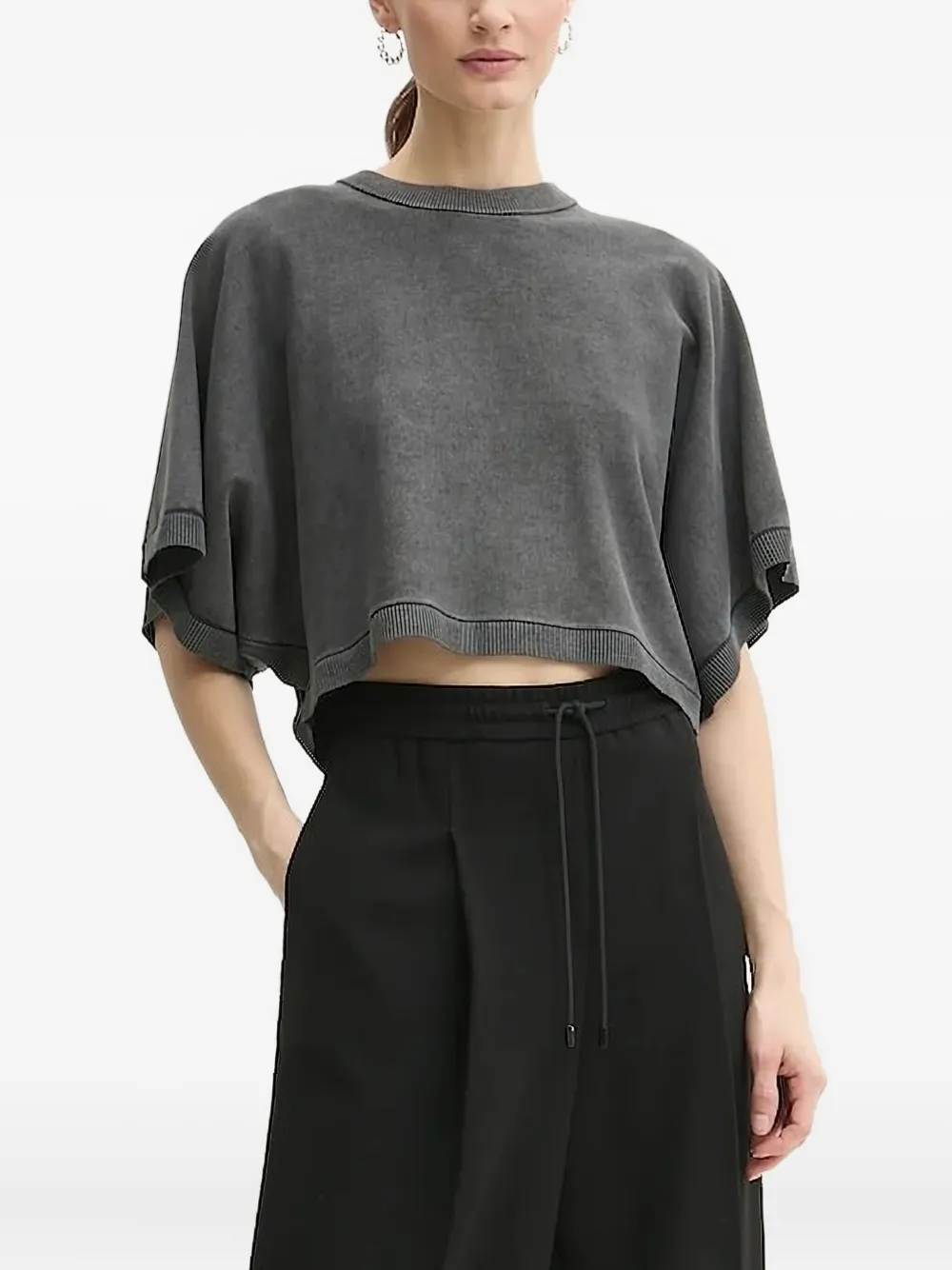 Укороченная футболка Michael Michael Kors, серый
Укороченная футболка Michael Michael Kors, серый