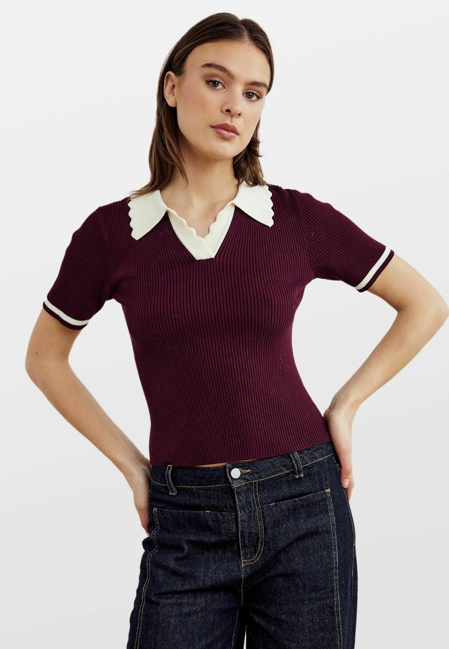 Поло Noella Polo shirt, Wine Sugar Combo/Beige
Поло Noella Polo shirt, Wine Sugar Combo/Beige