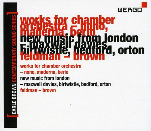 CD диск Earle Brown Contemporary Sound Series 2 / Various: Earle Brown Contemporary Sound Series 2 / Various
CD диск Earle Brown Contemporary Sound Series 2 / Various: Earle Brown Contemporary Sound Series 2 / Various