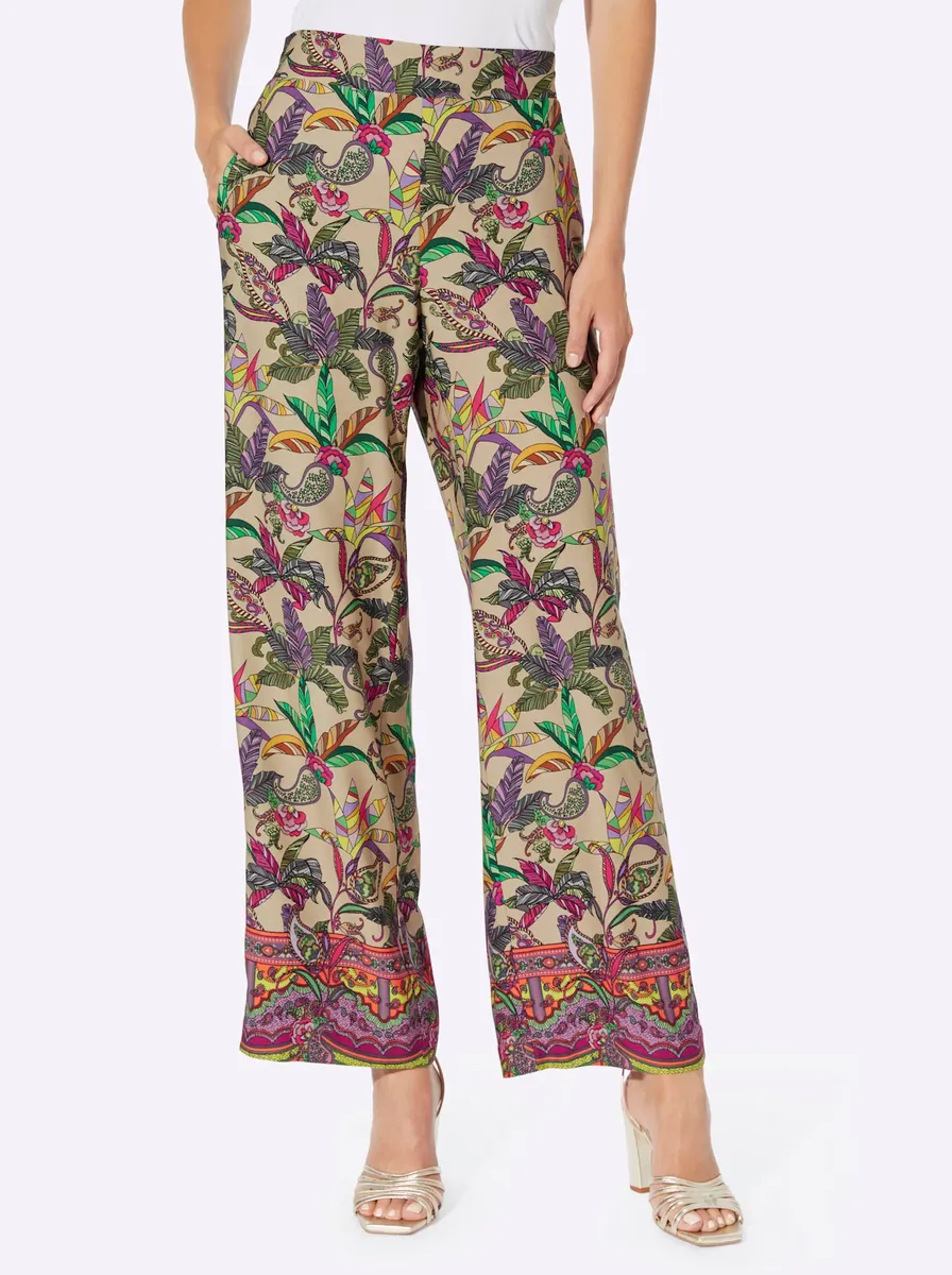 Брюки Heine без шнуровки, оливковый
Брюки Heine без шнуровки, оливковый