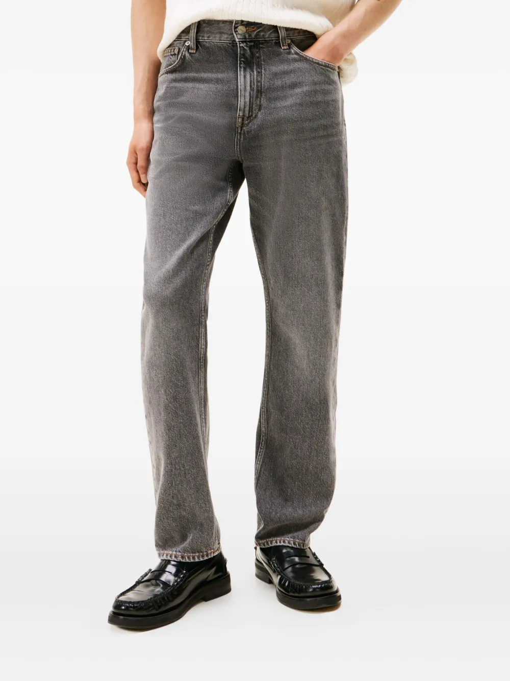 Джинсы прямого кроя с пятью карманами Tommy Hilfiger, серый
Джинсы прямого кроя с пятью карманами Tommy Hilfiger, серый