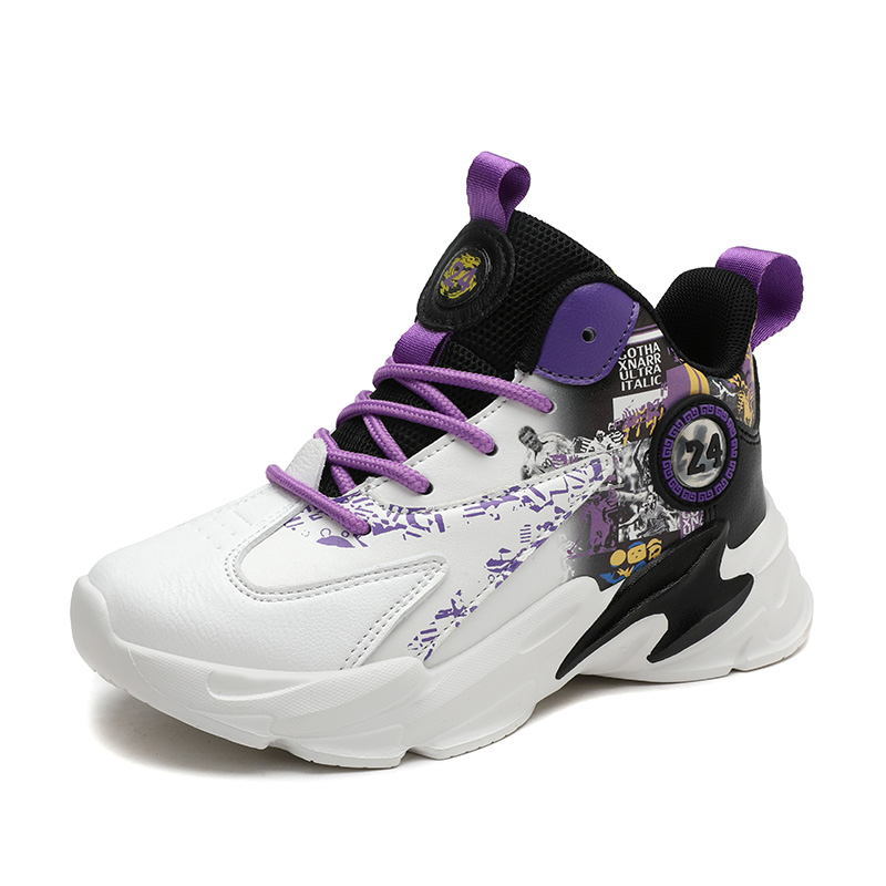 Детские баскетбольные кроссовки средней высоты с противоскользящей амортизацией и противоударной амортизацией. KUPE, белый/фиолетовый
Детские баскетбольные кроссовки средней высоты с противоскользящей амортизацией и противоударной амортизацией. KUPE, белый/фиолетовый