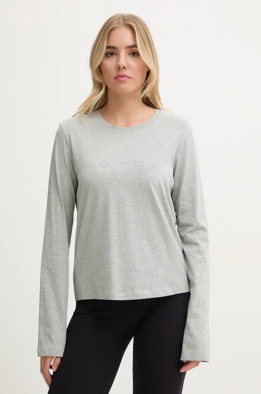 Хлопковая лонгслив для отдыха Calvin Klein Underwear, серый
Хлопковая лонгслив для отдыха Calvin Klein Underwear, серый