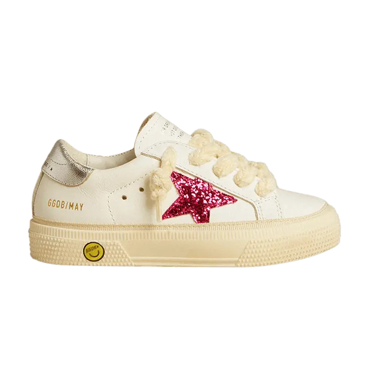 Кроссовки Golden Goose May Kids 'Fuchsia Glitter Star', белый
Кроссовки Golden Goose May Kids 'Fuchsia Glitter Star', белый