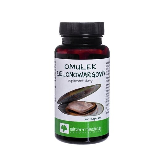 Alter Medica, Зеленогубые мидии, 60 капсул
Alter Medica, Зеленогубые мидии, 60 капсул