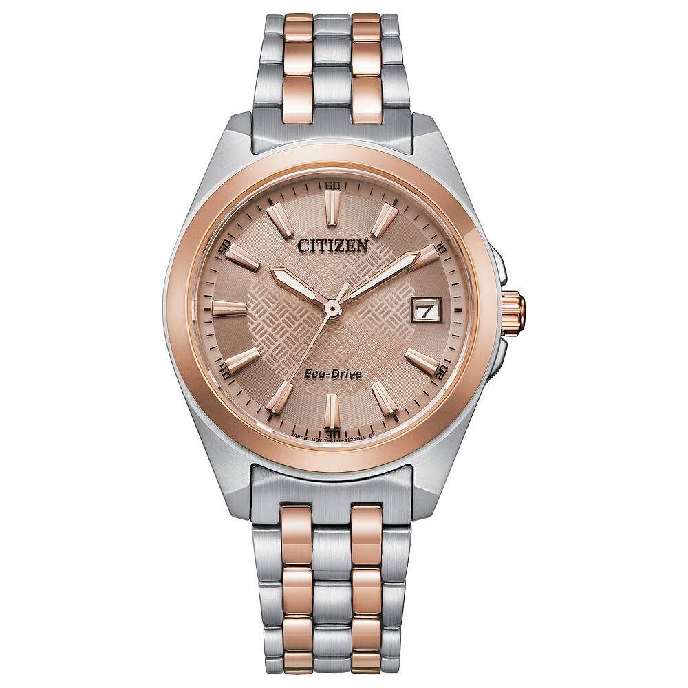 Женские двухцветные часы Citizen Eco-Drive Corso с браслетом из нержавеющей стали - EO1226-59X, цвет Rose Tone Silver
Женские двухцветные часы Citizen Eco-Drive Corso с браслетом из нержавеющей стали - EO1226-59X, цвет Rose Tone Silver
