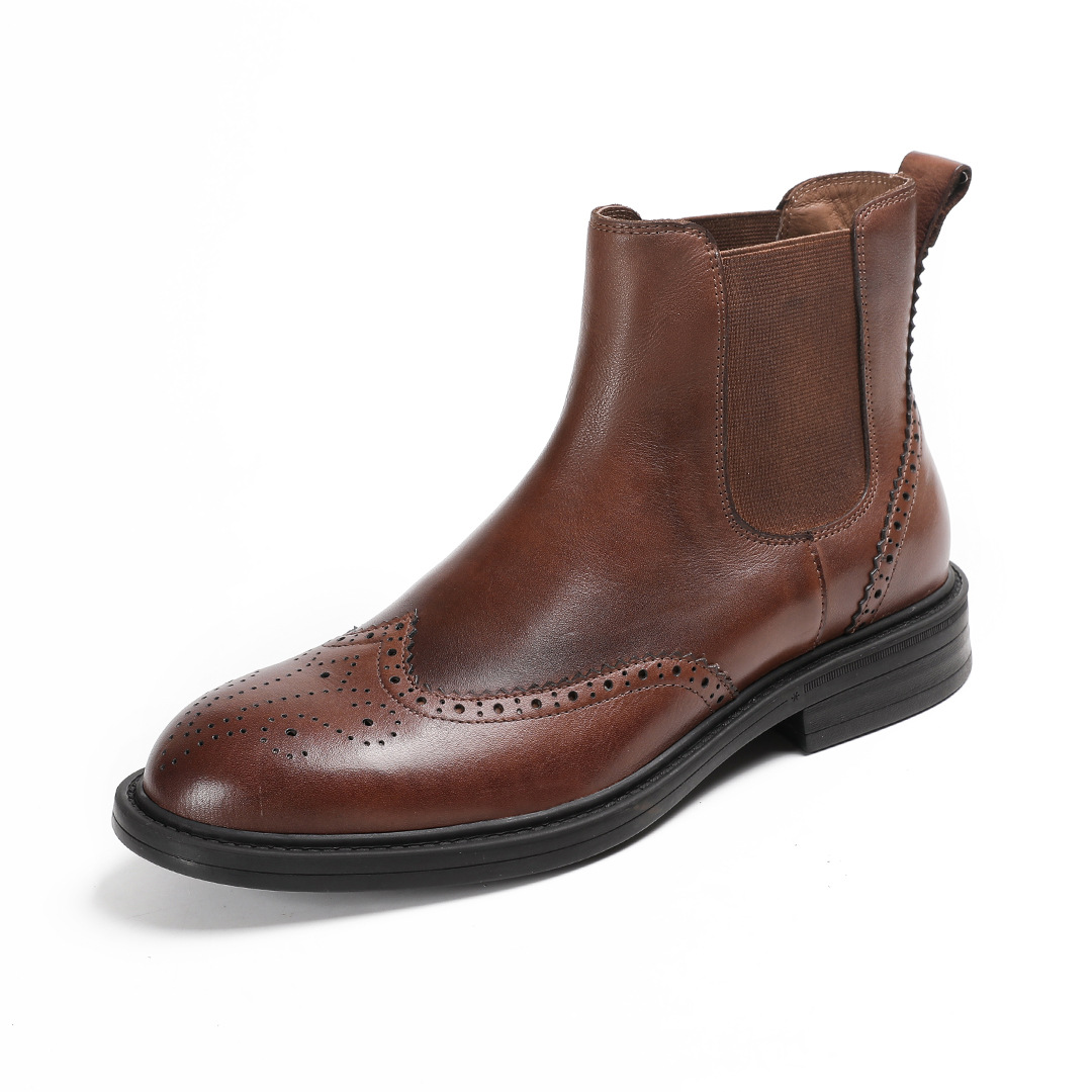 Devanro Короткие челси ботинки мужские кофе, цвет Coffee
Devanro Короткие челси ботинки мужские кофе, цвет Coffee