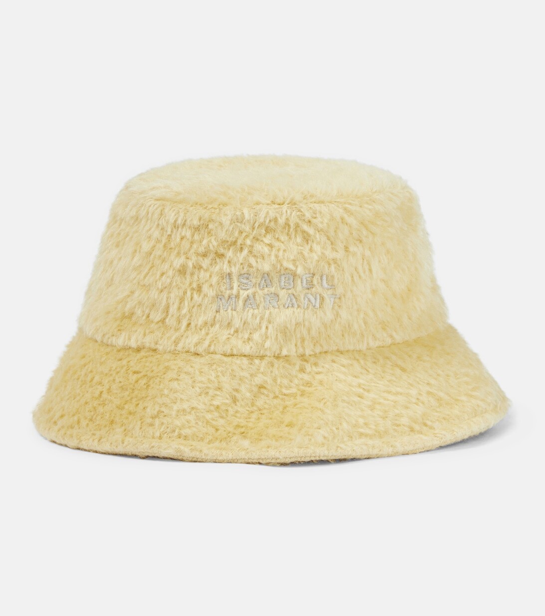 Панама из шерсти с вышивкой Isabel Marant, бежевый 
Панама из шерсти с вышивкой Isabel Marant, бежевый