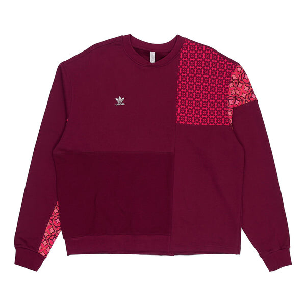 Толстовка adidas originals CNY Limited Pattern Printing Sports Round Neck Pullover Brown Red, красный 
Толстовка adidas originals CNY Limited Pattern Printing Sports Round Neck Pullover Brown Red, красный
