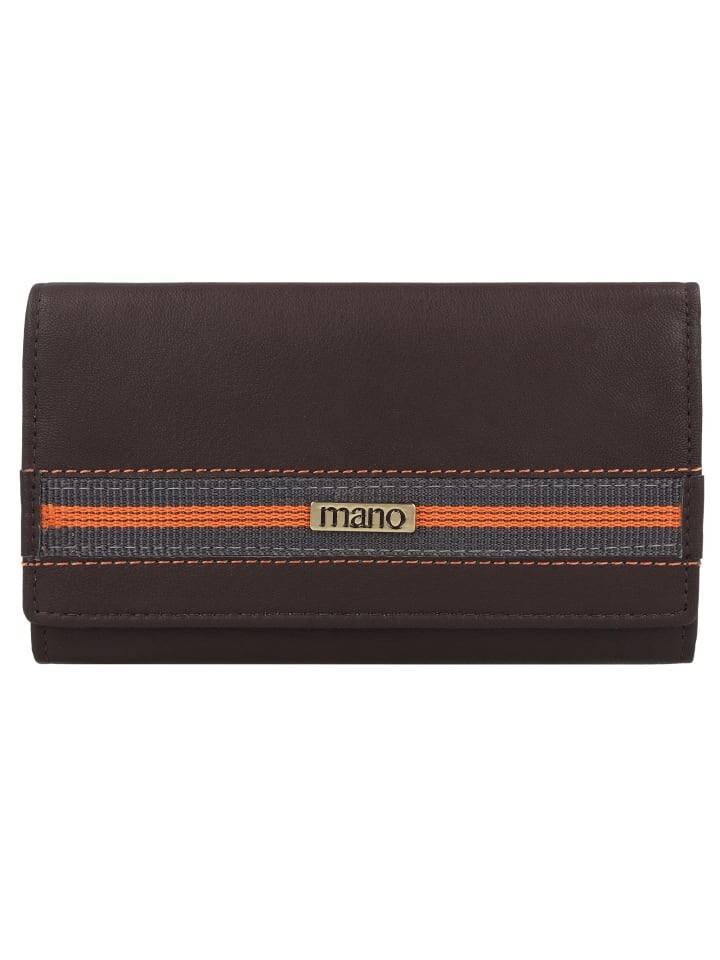 Кошелек mano, темно-коричневый
Кошелек mano, темно-коричневый