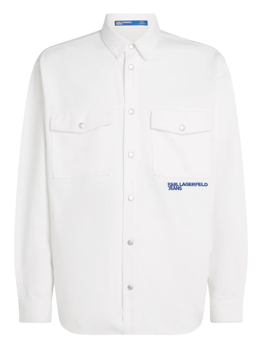 Рубашка с надписью Karl Lagerfeld Jeans, белый
Рубашка с надписью Karl Lagerfeld Jeans, белый