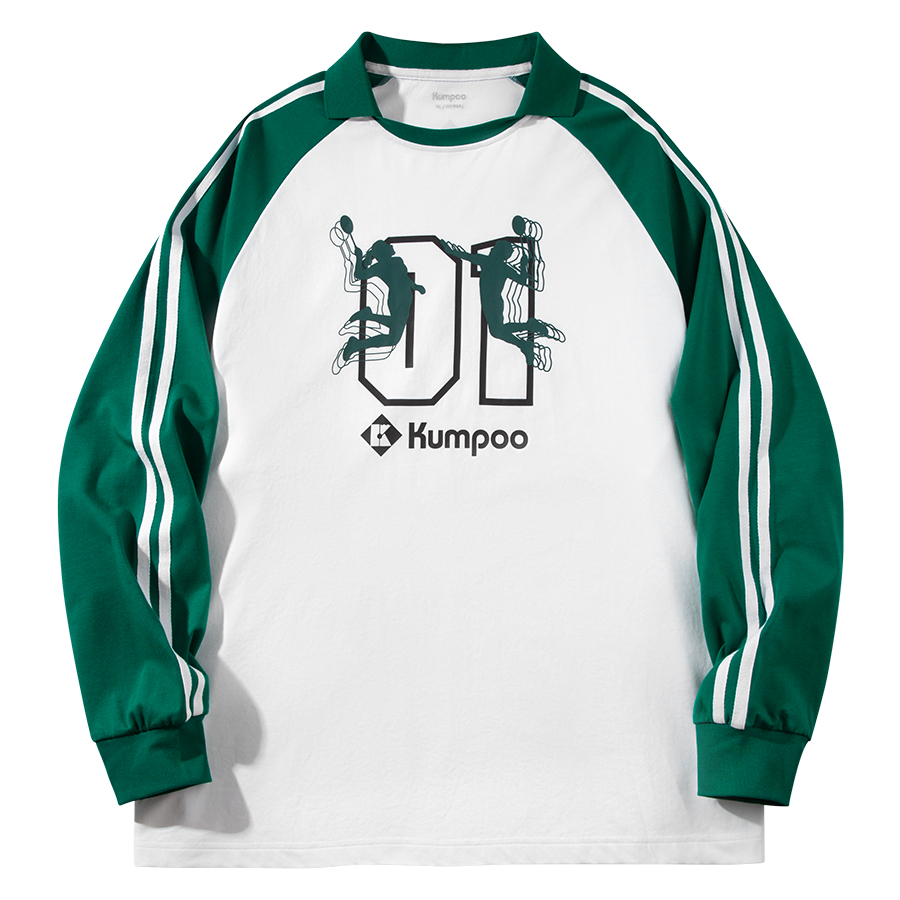 Футболка унисекс KUMPOO, зеленый
Футболка унисекс KUMPOO, зеленый