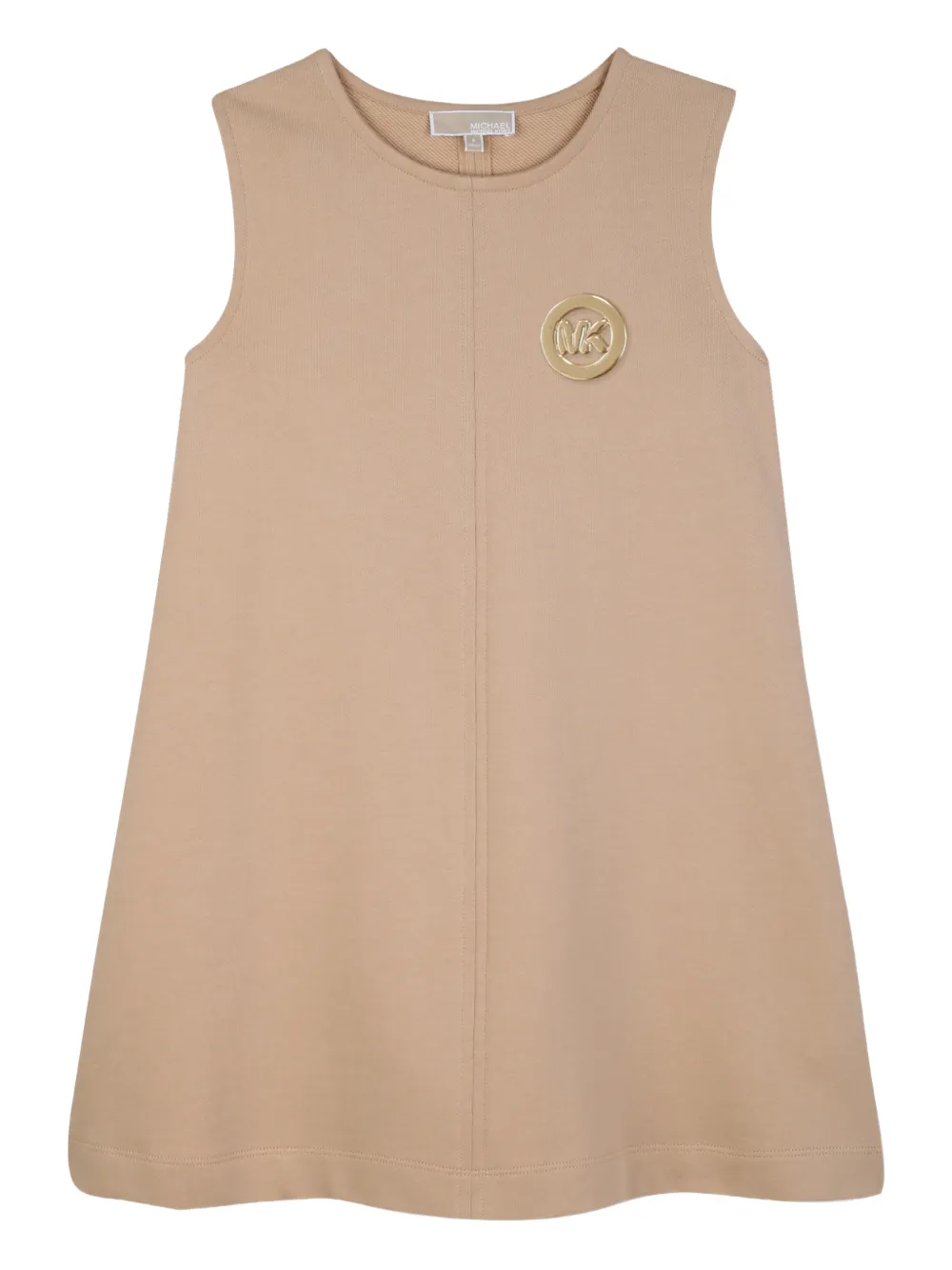 Платье с логотипом Michael Kors Kids, бежевый
Платье с логотипом Michael Kors Kids, бежевый