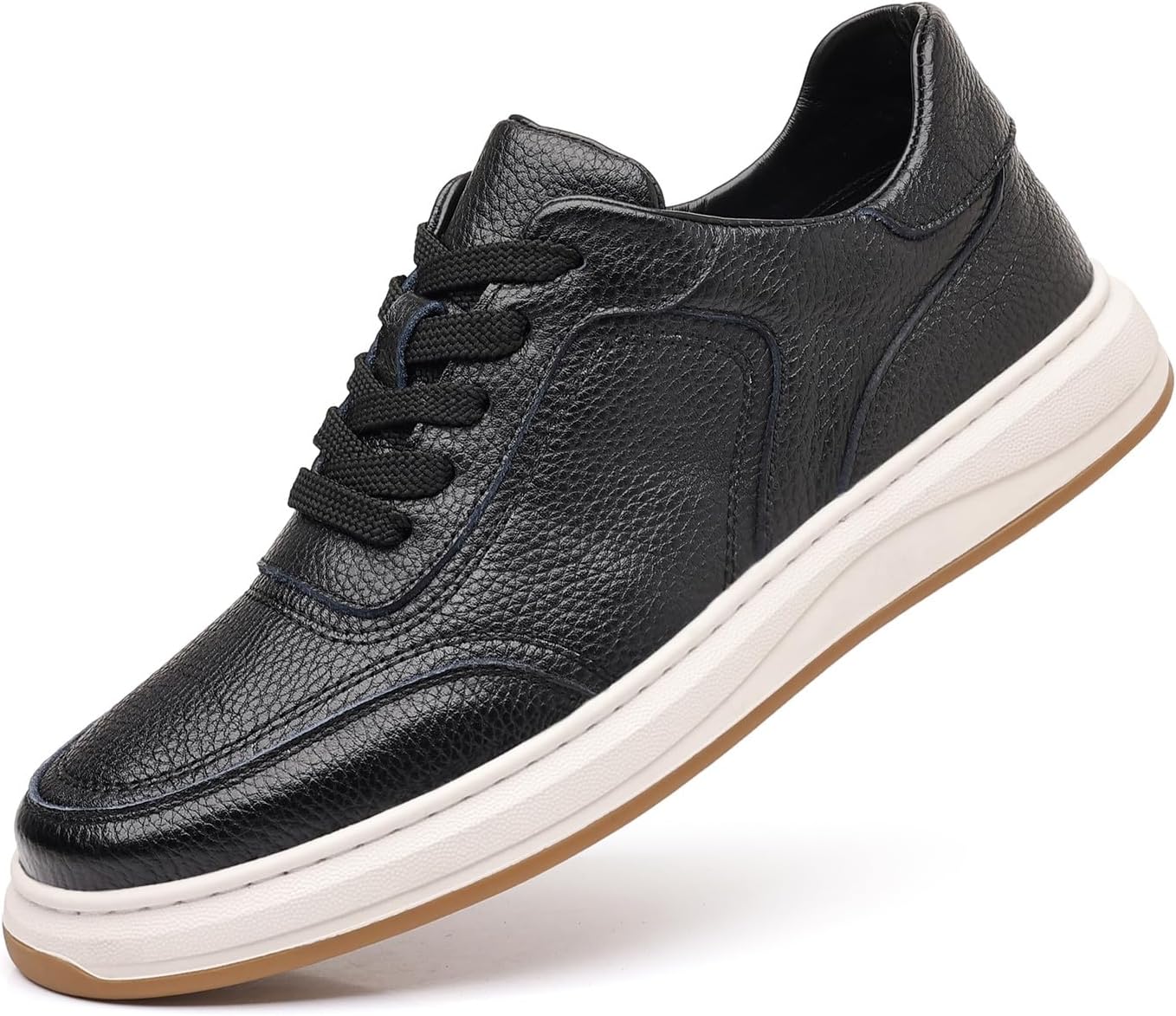 Мужские кроссовки-лоферы на шнуровке из натуральной кожи, повседневные для прогулок и вождения Welrung, белый/черный
Мужские кроссовки-лоферы на шнуровке из натуральной кожи, повседневные для прогулок и вождения Welrung, белый/черный