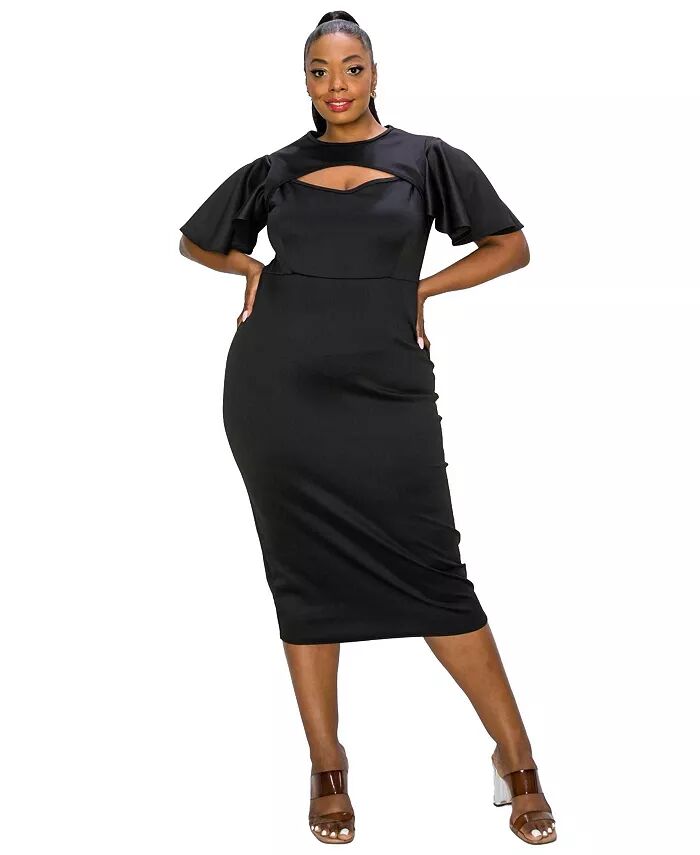 Платье-крылышки Millie размера плюс L I V D, черный
Платье-крылышки Millie размера плюс L I V D, черный