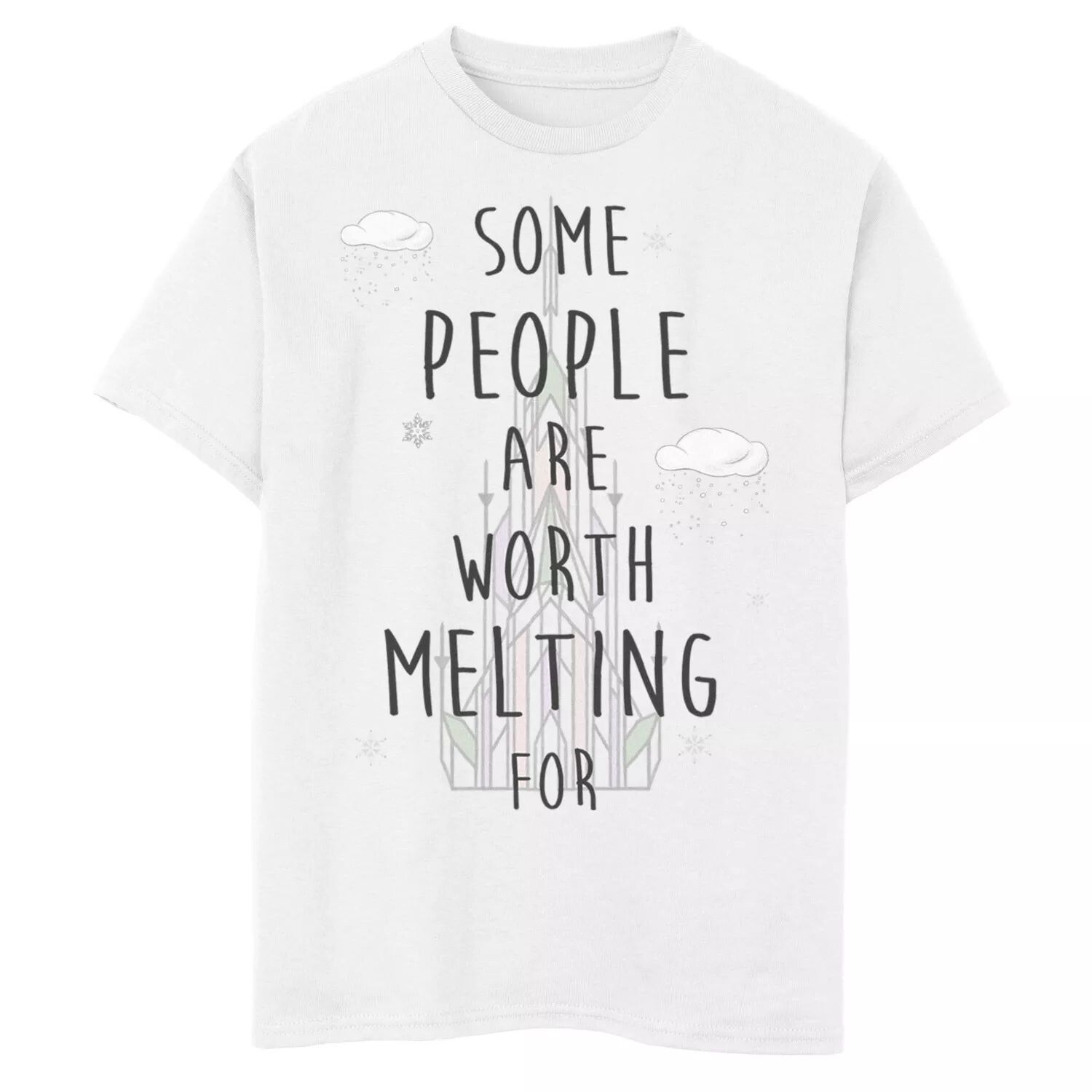 Футболка с рисунком Disney's Frozen Boys 8-20, которую стоит растопить Disney, белый
Футболка с рисунком Disney's Frozen Boys 8-20, которую стоит растопить Disney, белый