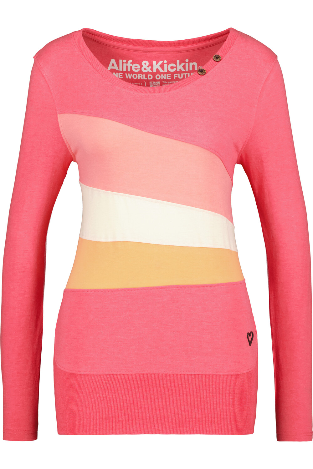 Лонгслив alife and kickin, Langarmshirt, Pullover, Shirt CliaAK A, цвет coral melange
Лонгслив alife and kickin, Langarmshirt, Pullover, Shirt CliaAK A, цвет coral melange