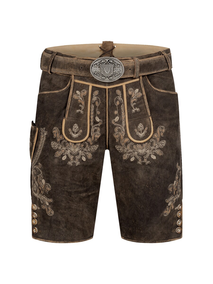 Обычные традиционные брюки Krüger Buam Antonio, темно-коричневый
Обычные традиционные брюки Krüger Buam Antonio, темно-коричневый