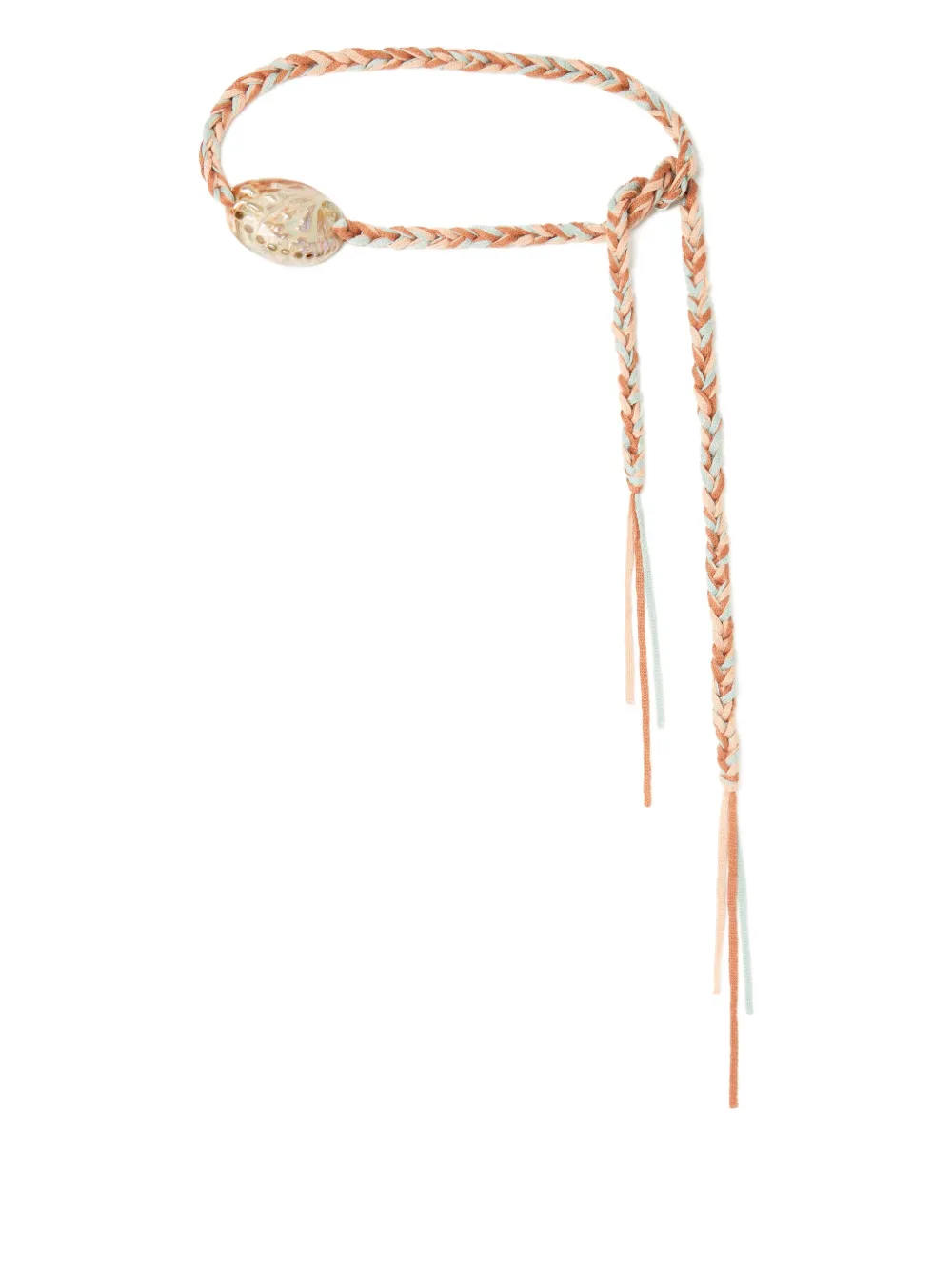 Плетеный ремень Mermaid Inside Alanui, нейтральный
Плетеный ремень Mermaid Inside Alanui, нейтральный