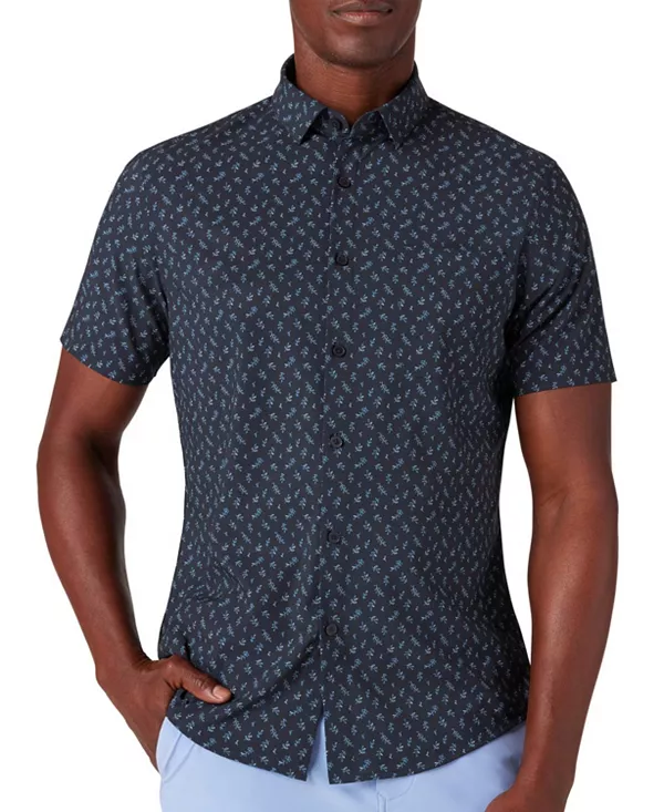 Рубашка с коротким рукавом Leeward Mizzen+Main, синий
Рубашка с коротким рукавом Leeward Mizzen+Main, синий