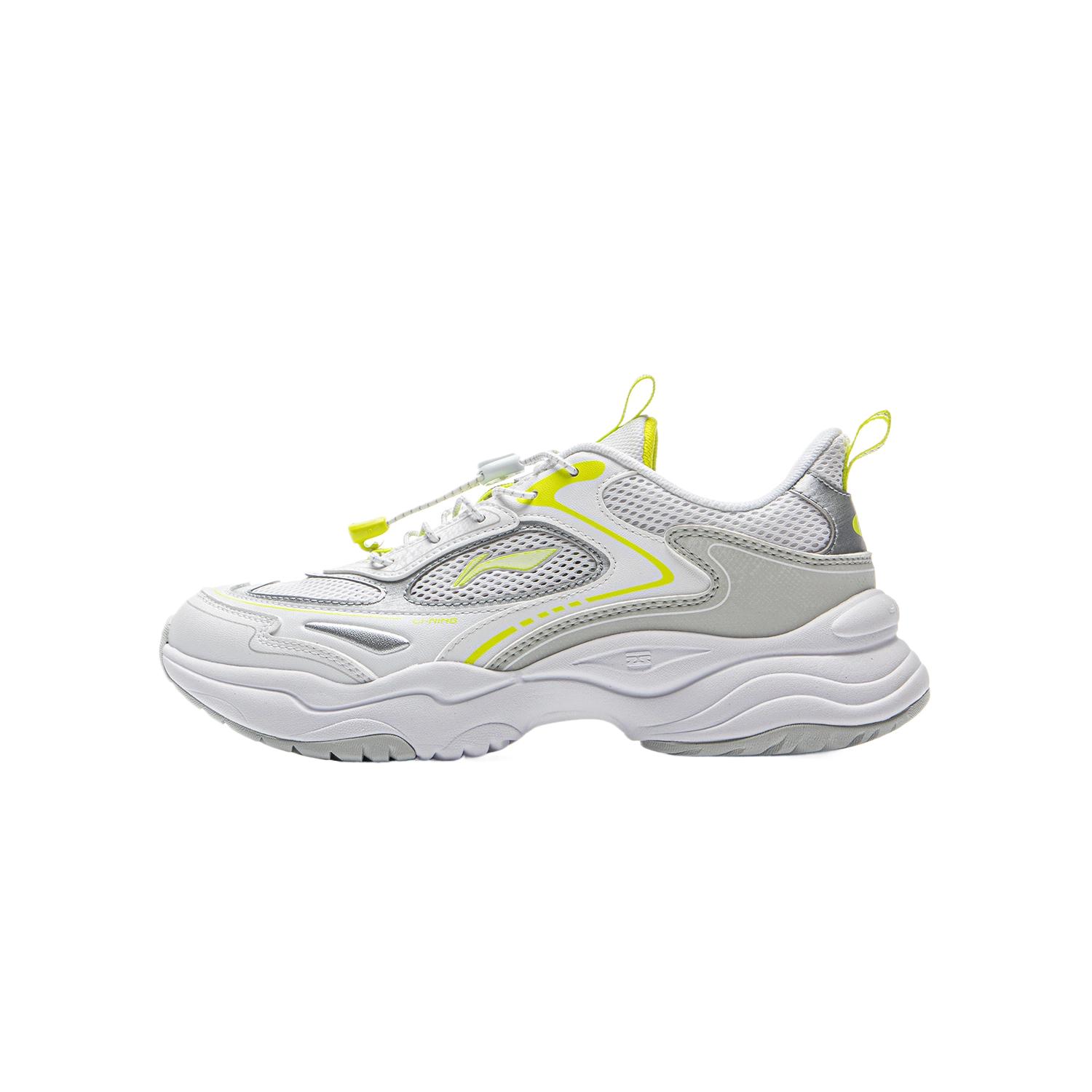 Спортивные повседневные детские кроссовки Unisex LINING YOUNG, белый/серый/серебряный 
Спортивные повседневные детские кроссовки Unisex LINING YOUNG, белый/серый/серебряный