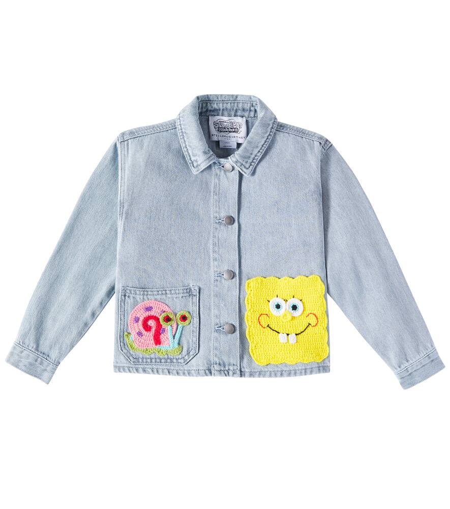 Джинсовая куртка SpongeBob Stella McCartney Kids, Light Blue
Джинсовая куртка SpongeBob Stella McCartney Kids, Light Blue