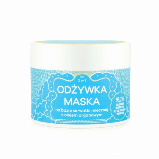 Маска-кондиционер для волос на основе молочной сыворотки с аргановым маслом, 250 мл Nami
Маска-кондиционер для волос на основе молочной сыворотки с аргановым маслом, 250 мл Nami