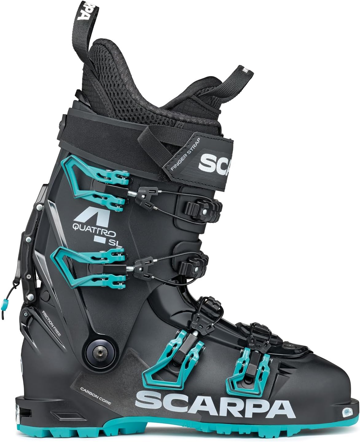 Женские горнолыжные ботинки SCARPA 4-Quattro SL 100 Flex Freeride с технологией GripWalk для бэккантри и скоростного спуска, Black/Lagoon, Черный, Женские горнолыжные ботинки SCARPA 4-Quattro SL 100 Flex Freeride с технологией GripWalk для бэккантри и ско
Женские горнолыжные ботинки SCARPA 4-Quattro SL 100 Flex Freeride с технологией GripWalk для бэккантри и скоростного спуска, Black/Lagoon, Черный, Женские горнолыжные ботинки SCARPA 4-Quattro SL 100 Flex Freeride с технологией GripWalk для бэккантри и ско