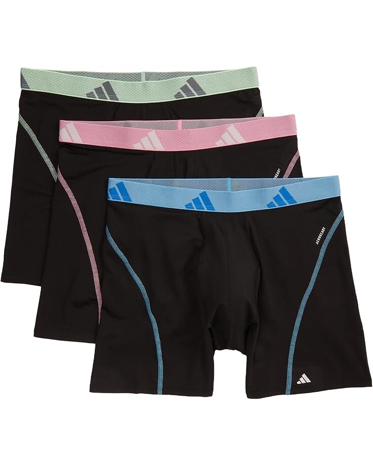 Боксеры adidas Performance Mesh Boxer Brief 3-Pack, цвет Black/Bliss Pink/Semi Blue Burst
Боксеры adidas Performance Mesh Boxer Brief 3-Pack, цвет Black/Bliss Pink/Semi Blue Burst
