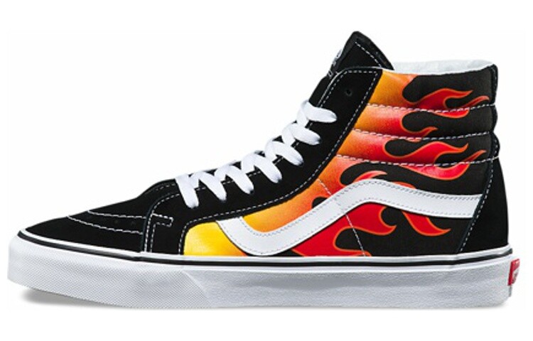 Кроссовки Vans SK8 Hi Reissue Flames, Черный, Кроссовки Vans SK8 Hi Reissue Flames
Кроссовки Vans SK8 Hi Reissue Flames, Черный, Кроссовки Vans SK8 Hi Reissue Flames