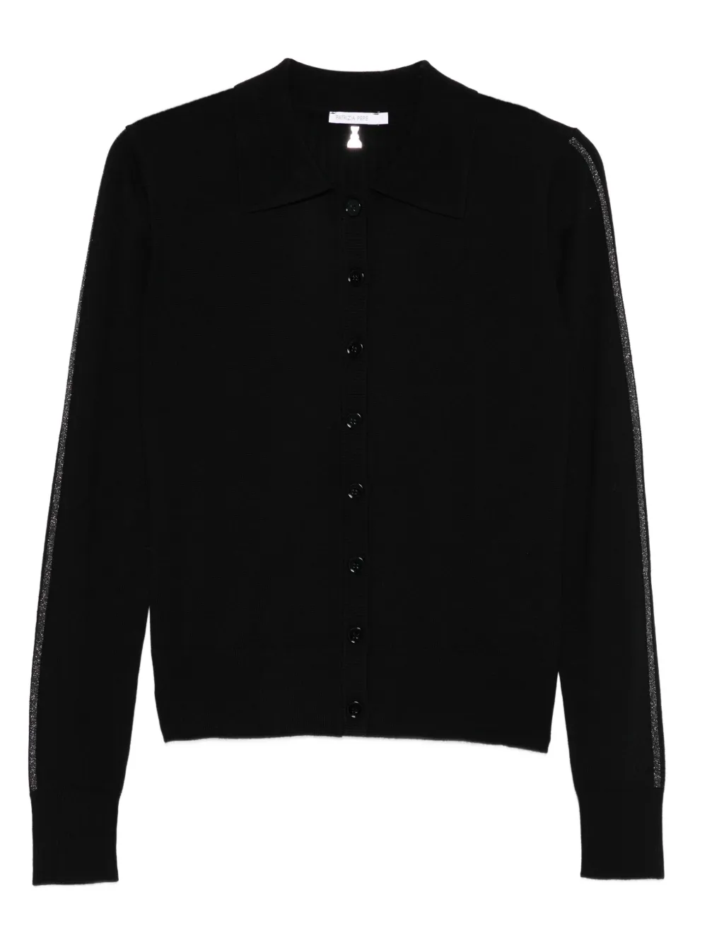 Шерстяной кардиган Patrizia Pepe, черный
Шерстяной кардиган Patrizia Pepe, черный
