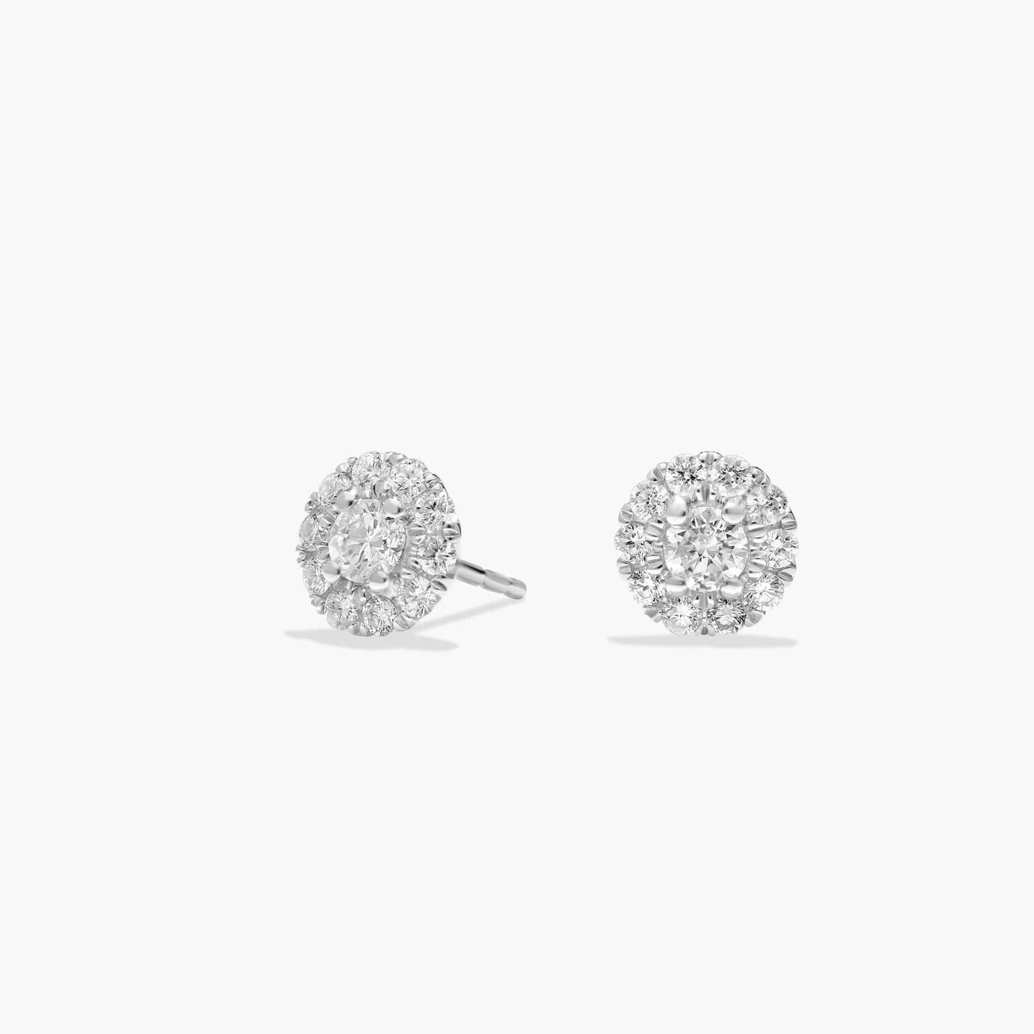 Серьги-гвоздики Halo Diamond из платины (1/2 карата Tw. - HI / SI1-SI2) Blue Nile
Серьги-гвоздики Halo Diamond из платины (1/2 карата Tw. - HI / SI1-SI2) Blue Nile