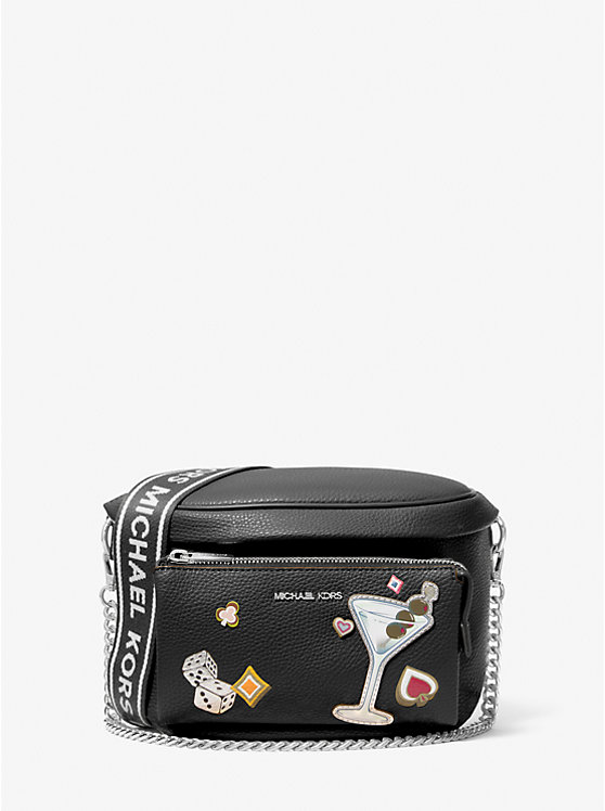 Средняя нагрудная сумка Slater с декором Michael Kors, черный
Средняя нагрудная сумка Slater с декором Michael Kors, черный