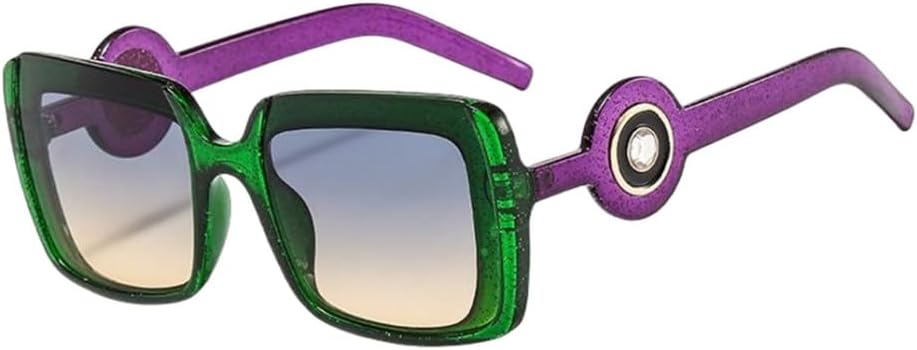 Квадратные солнцезащитные очки «кошачий глаз» с бриллиантами, роскошные, для мужчин и женщин, модные, с защитой от УФ-излучения UV400, винтажные LJTJTAV, C7green-purple
Квадратные солнцезащитные очки «кошачий глаз» с бриллиантами, роскошные, для мужчин и женщин, модные, с защитой от УФ-излучения UV400, винтажные LJTJTAV, C7green-purple