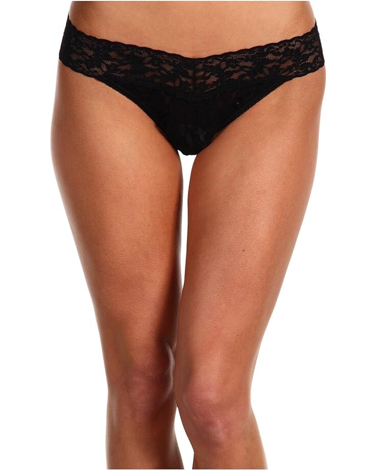 Стринги Hanky Panky Signature Lace Original Rise Thong, черный
Стринги Hanky Panky Signature Lace Original Rise Thong, черный