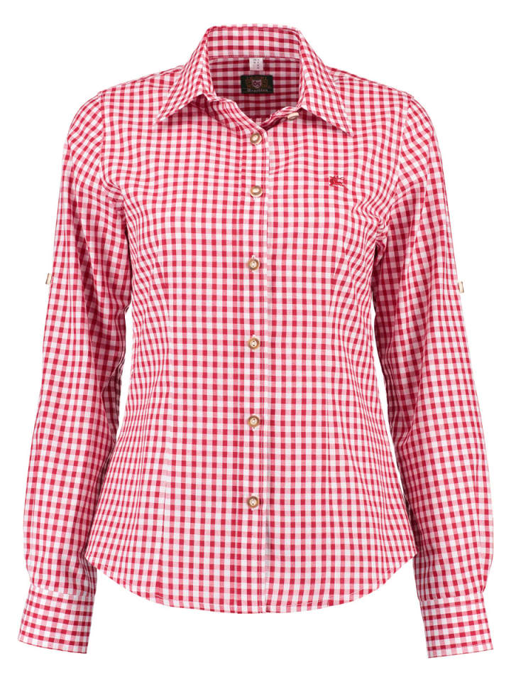 Блузка Qorru средне-красного цвета OS-Trachten
Блузка Qorru средне-красного цвета OS-Trachten