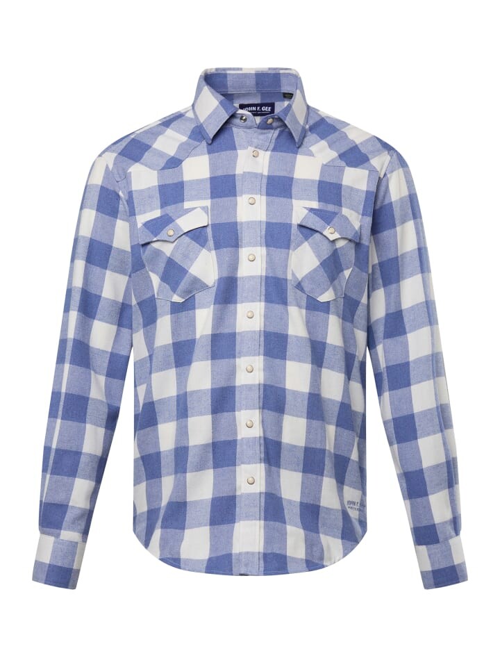 Рубашка John F Gee, цвет mattes blau
Рубашка John F Gee, цвет mattes blau